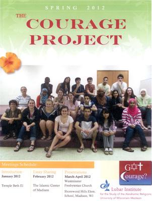 Courage Project booklet cover 2012